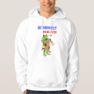 Oktoberfest Hangover Cat 16 Frog October Volksfest Hoodie