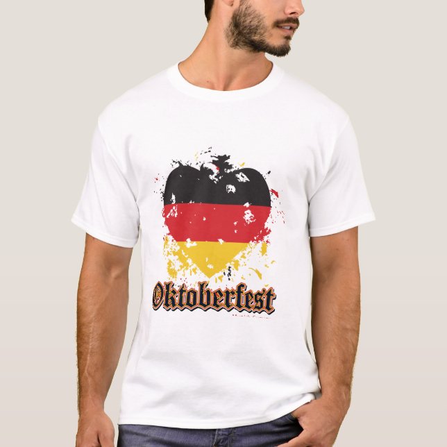 OKTOBERFEST-HEART T-Shirt (Front)