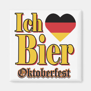 Oktoberfest-ICH-BIER Magnet