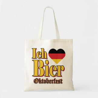 Oktoberfest-ICH-BIER Tote Bag