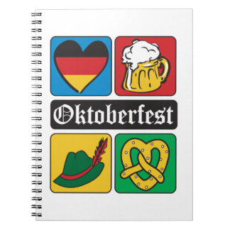 Oktoberfest Icons Notebook