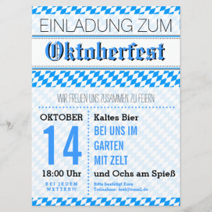 Oktoberfest Invitation