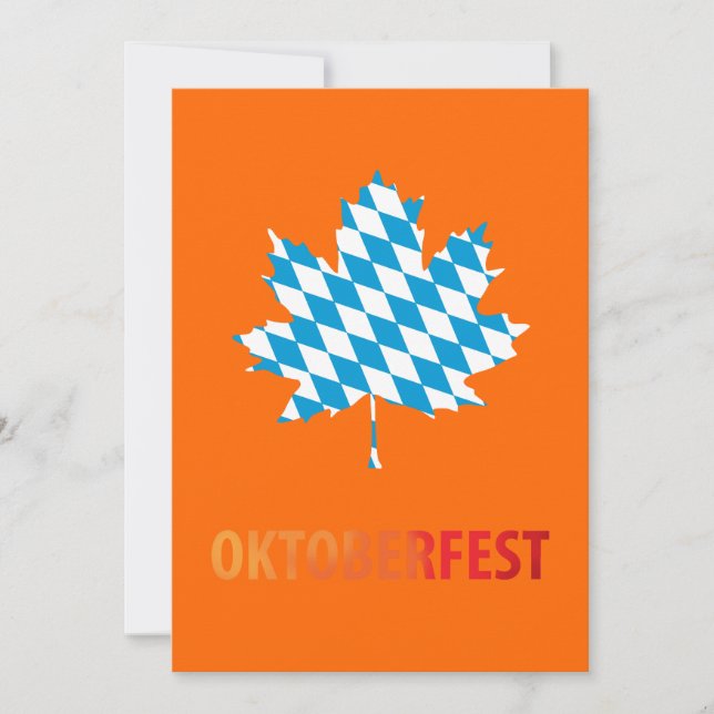 Oktoberfest Invitation (Front)