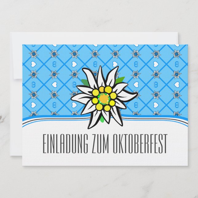 Oktoberfest Invitation (Front)