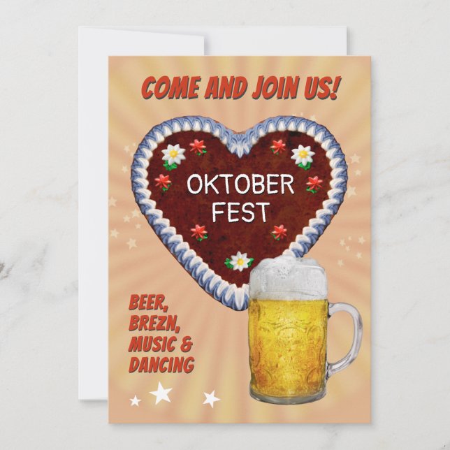 Oktoberfest Invitation (Front)
