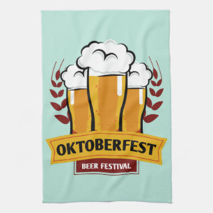Oktoberfest kitchen towel