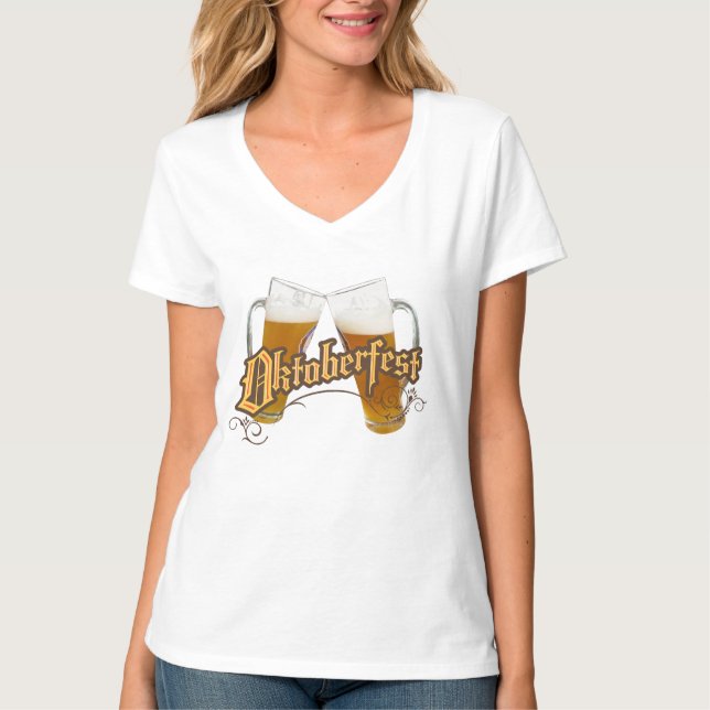 Oktoberfest Ladies t T-Shirt (Front)