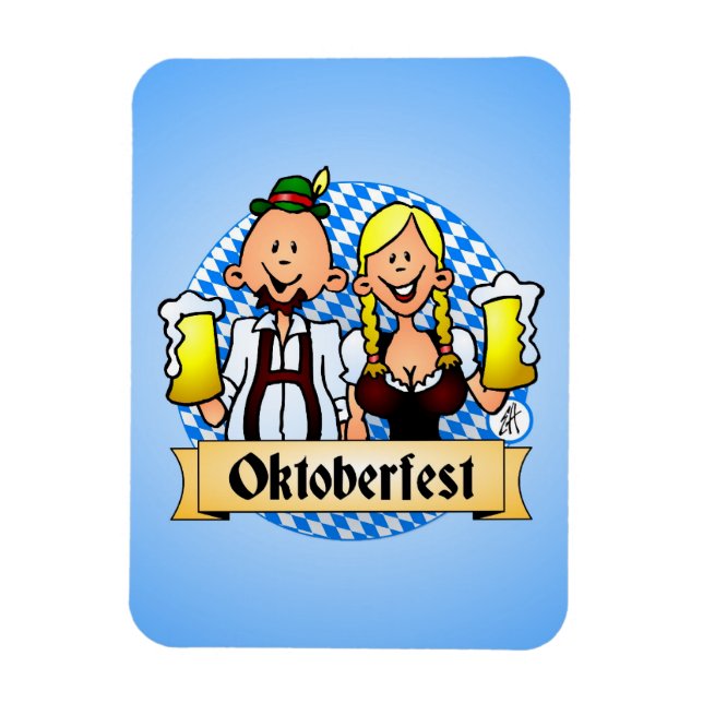 Oktoberfest Magnet (Vertical)