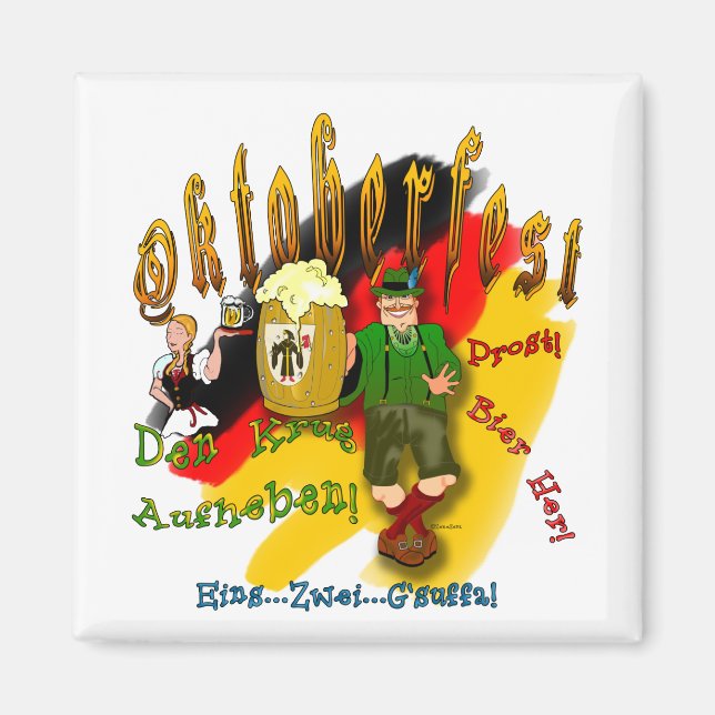 Oktoberfest Magnet (Front)