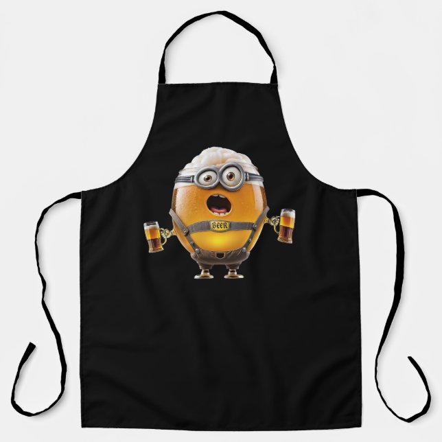 Oktoberfest Minion Apron (Front)