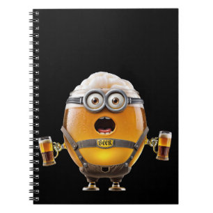 Oktoberfest Minion Notebook