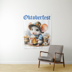 Oktoberfest Mouse Tapestry