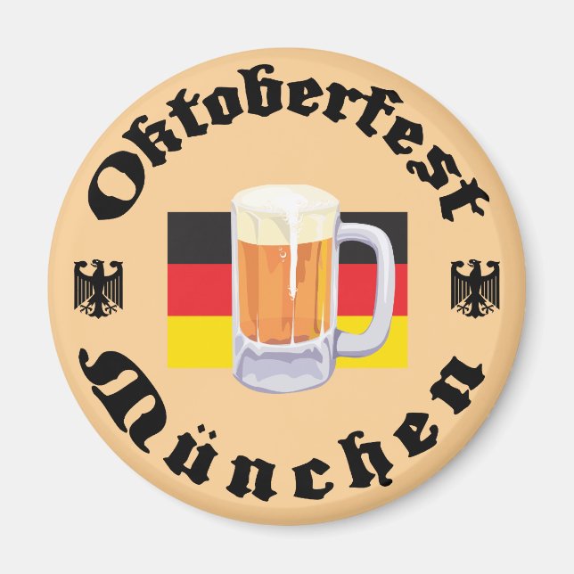 Oktoberfest Munchen Magnet (Front)