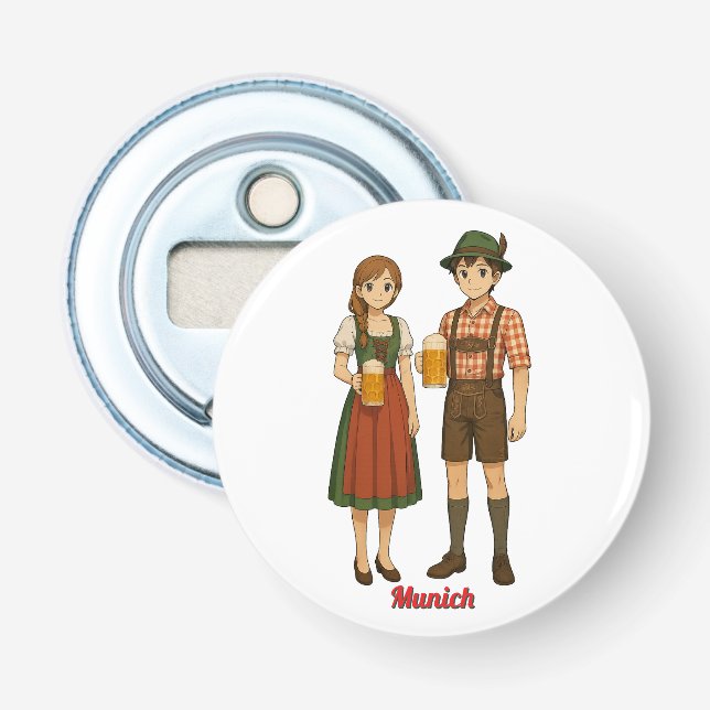 Oktoberfest, Munich Bottle Opener (Front)