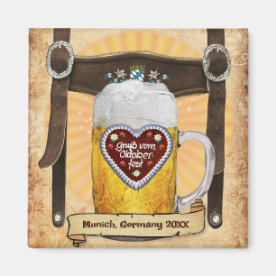 Oktoberfest Munich (customisable) Magnet