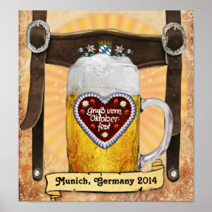 Oktoberfest Munich Poster