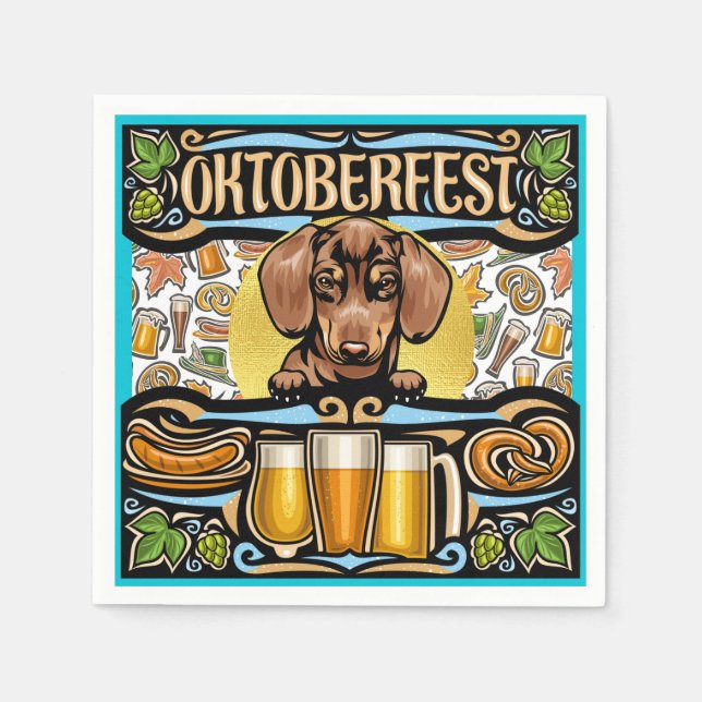 Oktoberfest Napkin (Front)