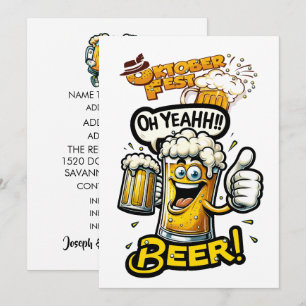 OKTOBERFEST / Octoberfest Invitation