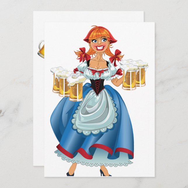 OKTOBERFEST / Octoberfest Invitation (Front/Back)