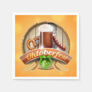 Oktoberfest Octoberfest Party Napkin