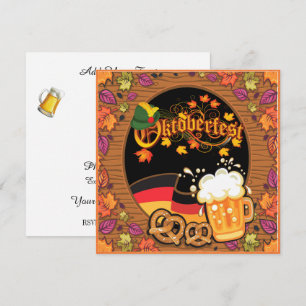 OKTOBERFEST / Octoberfest - SRF Invitation