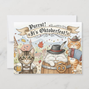Oktoberfest Octoberfest Toast Postcard