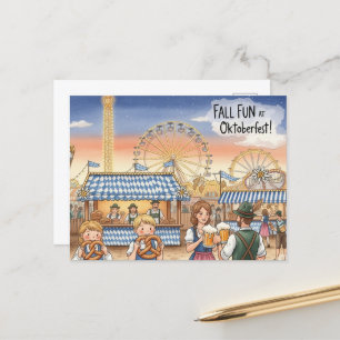 Oktoberfest Octoberfest Toast Postcard