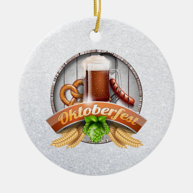 Oktoberfest  Ornament (Front)