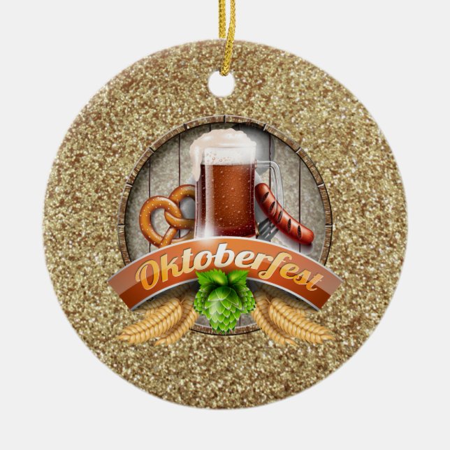 Oktoberfest  Ornament (Front)