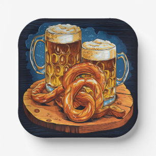 Oktoberfest Paper Plates