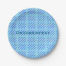 Oktoberfest Paper Plates