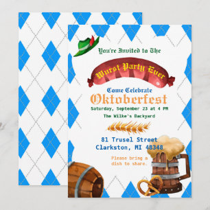 Oktoberfest Party Invitation
