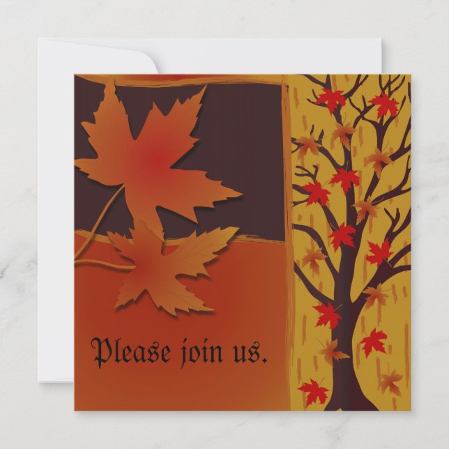 Oktoberfest Party Invitation (Front)