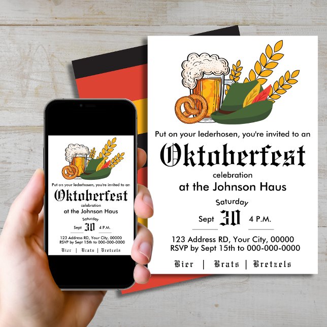 Oktoberfest Party Invitation (Creator Uploaded)