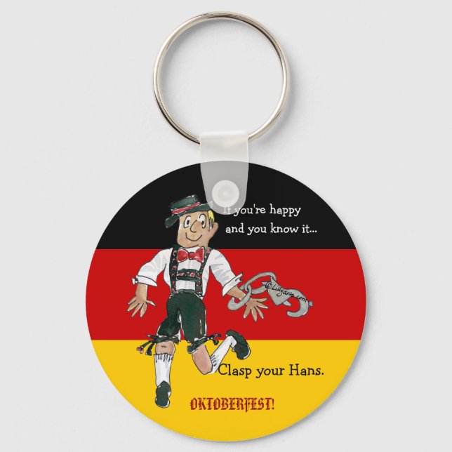 Oktoberfest Personalised Keychains (Front)