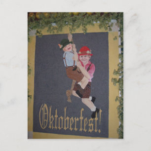 oktoberfest Postcard