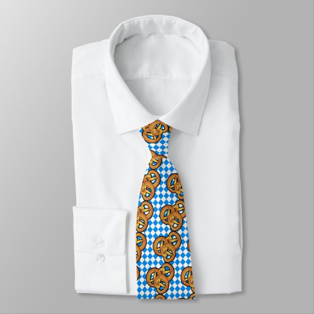 OKTOBERFEST PRETZELS TIE (Tied)