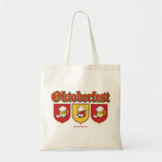 Oktoberfest-Shield---Beers Tote Bag