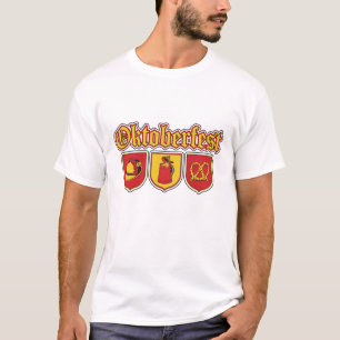 Oktoberfest Shield Icons T-Shirt