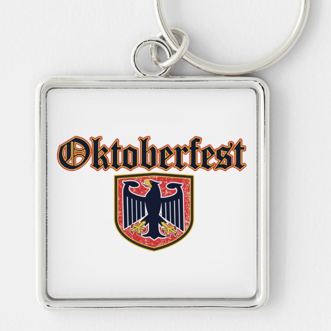 Oktoberfest Shield Key Ring (Front)
