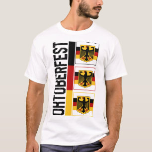 Oktoberfest Shirt, German Flag Coat Of Arms T-Shirt