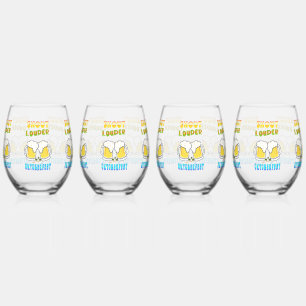 Oktoberfest Stemless Wine Glass
