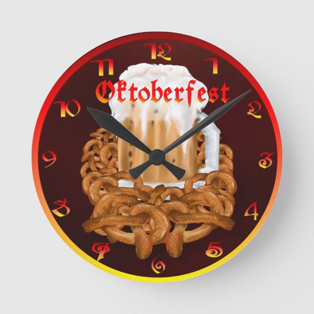 OKTOBERFEST Wallclock (Front)