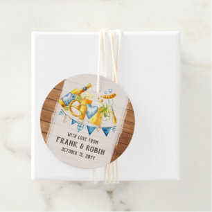 Oktoberfest Wedding Rustic Bavarian Beer Party Favour Tags