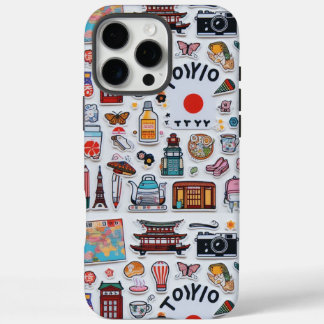 okyo Kawaii Sticker Bomb: Japan Pop Edition iPhone 16 Pro Max Case