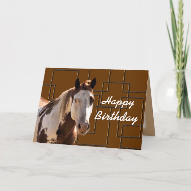 Ol' Bandit -customise any occasion Card (Front)
