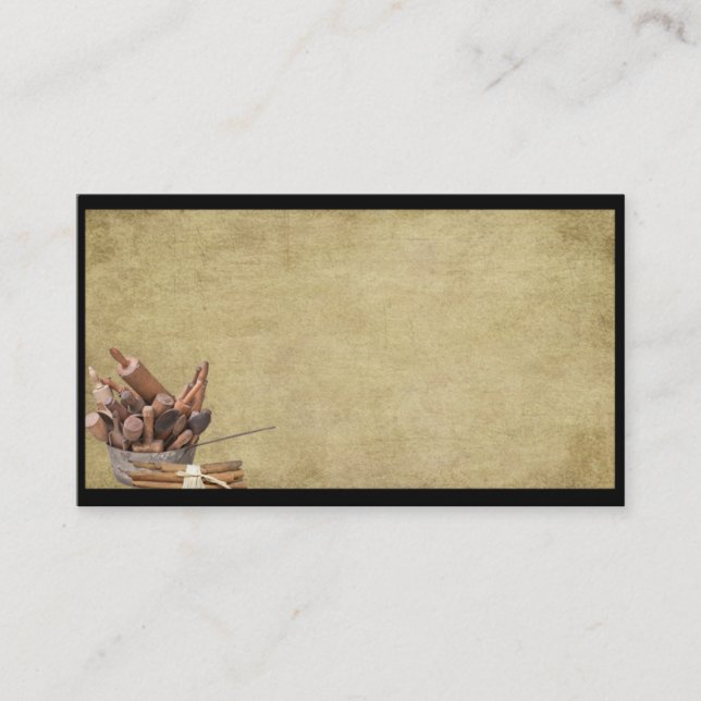 Ol' Fashioned Cookin'- Prim Biz Cards (Front)