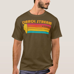 ol Stream Illinois Vintage Distressed Souvenir T-Shirt