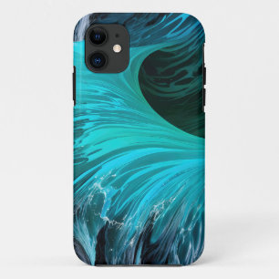 "Ola Tiburón" Blue Shark Wave  Case-Mate iPhone Case