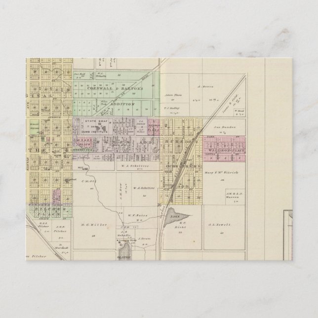 Olathe, Johnson County, Kansas Postcard (Front)